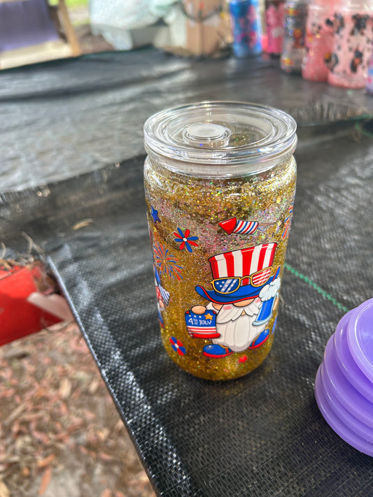 Glitter tumbler